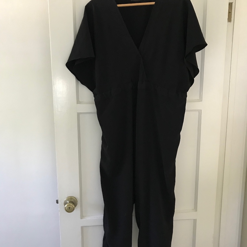 Hatch Collection Black Jumpsuit